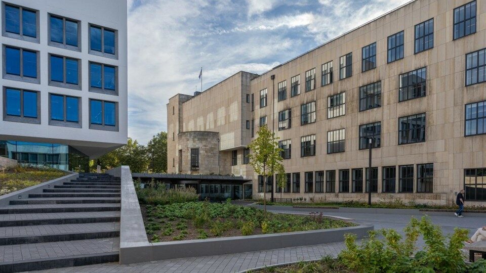 Het gemeentehuis van Heerlen