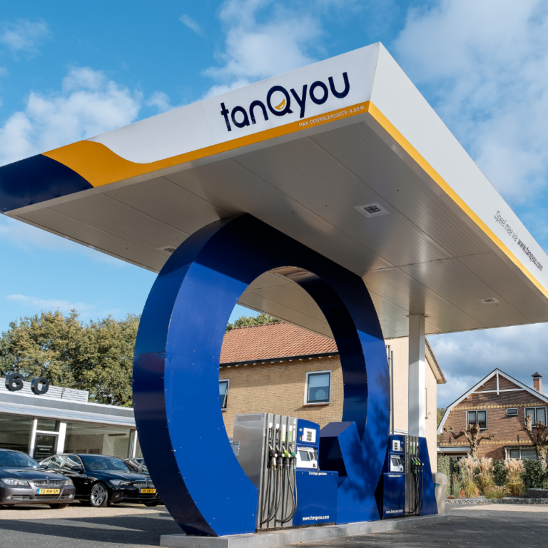 Tankstation-verhuren