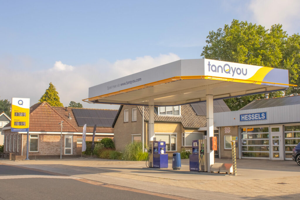 Het TanQyou-station in Appelscha