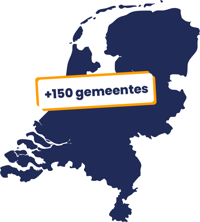 Kaart van Nederland