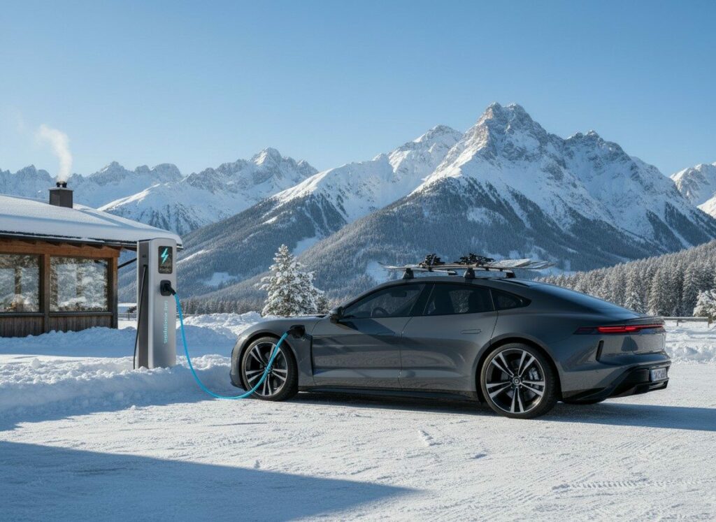 Snelladen in Duitsland voor wintersport