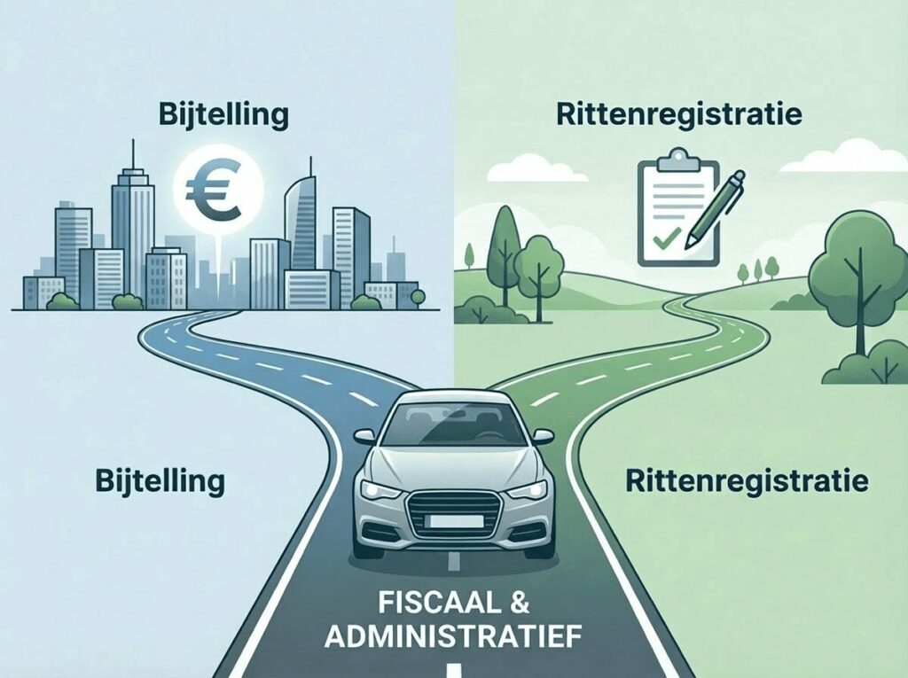 Hoeveel km kun je als zzp-er privé rijden zonder bijtelling