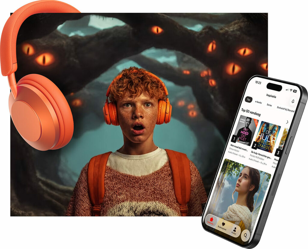 Foto van een storytel gebruiker