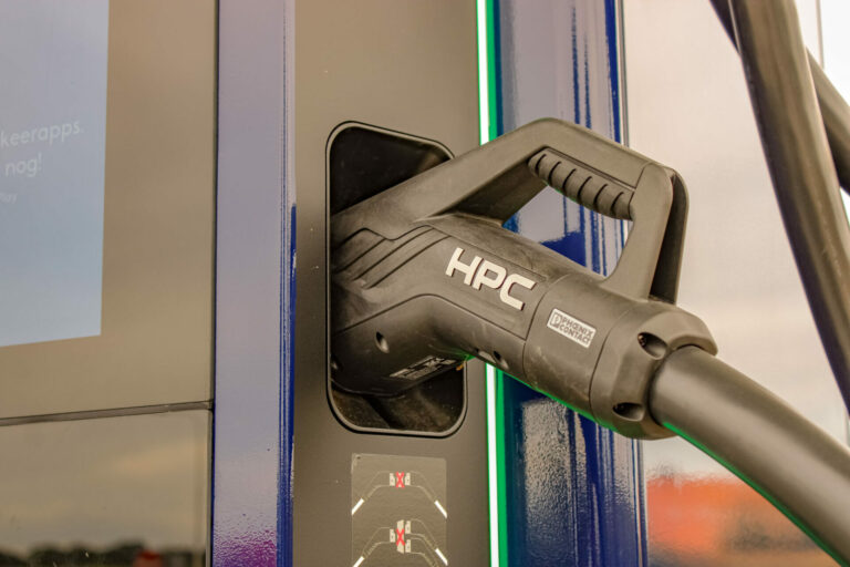 Close up van een HPC paal