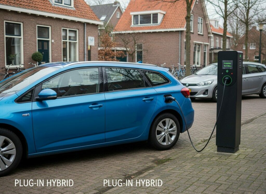 Wat is het verschil tussen een hybride en plug-in hybride auto?