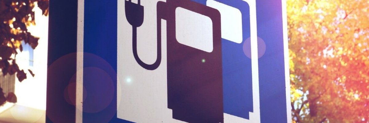 Elektrisch laden verkeersbord