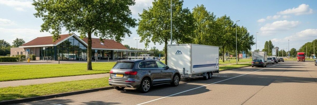 Parkeren met aanhanger