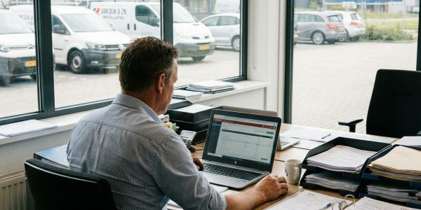 MKB'er doet de administratie