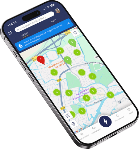 Mockup EV Charge app