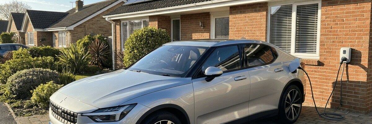 Auto elektrisch opladen aan stopcontact