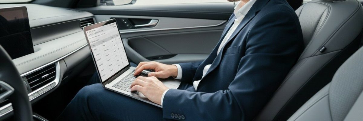 Voorbeeld van digitale rittenregistratie volgens de eisen van de Belastingdienst.