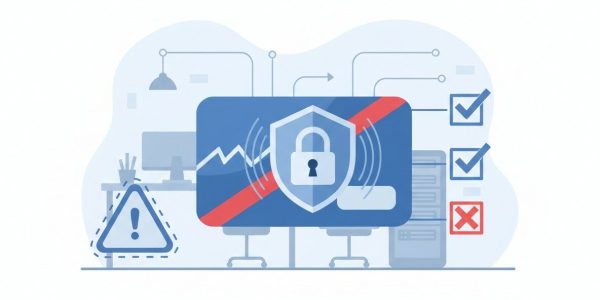 Illustratie van een geblokkeerde tankpas met beveiligingssymbolen die laten zien wat je moet doen bij verlies van een tankpas.